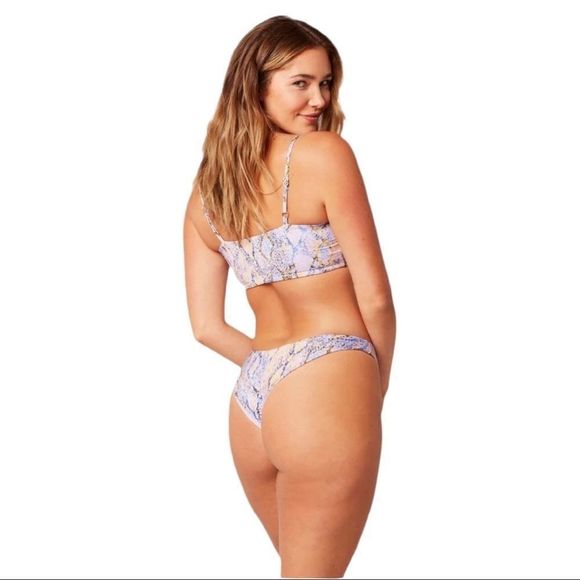 L*Space Rebel Swim Top in Serpentina - Picture 2 of 5